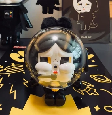 2025 Limited Crybaby Sitting Space Cat Beijing Pop Toy Show Authentic - Image 1 of 4