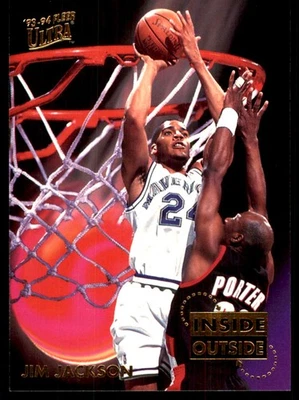 Jim Jackson 1993-94 Ultra #2 Mavericks NBA LEIA FRETE GRÁTIS AutographDen - Imagem 1 de 2