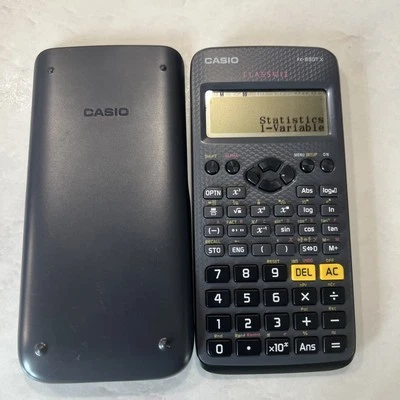Casio FX-83GTX Scientific Calculator UK Exam Approved GCSE 276 Functions Black-  - Image 1 of 2