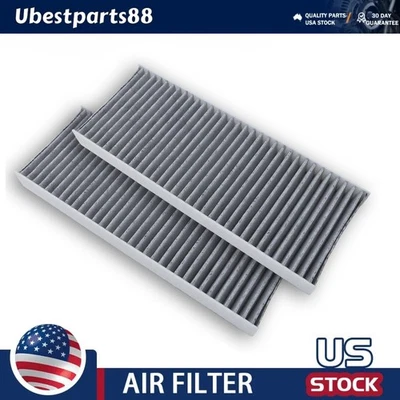 2Pcs CF10553 Cabin Air Filter w/Activated Carbon For Nissan Frontier 2005-2021 - Image 1 of 4