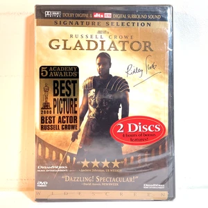 GLADIATOR (2000) DVD 2-Disc Russell Crowe - Action Adventure Drama Epic NEW - Picture 1 of 5