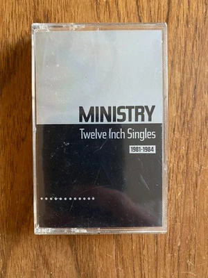 Ministry Twelve Inch Singles 1981-1984 Cassette Tape Wax Trax - Image 1 of 4