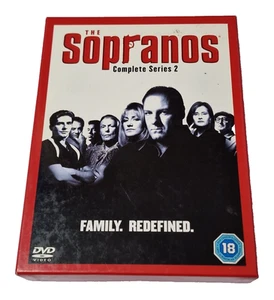 Los Soprano: Complete Series 2 (4 discos DVD box set, 2003) Región 2 Cert 18 - Imagen 1 de 17