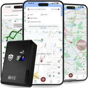 SafeTag Mag 4G ? Wiederaufladbarer Magnetischer 4G LTE GPS-Tracker, Auto, Van, - Bild 1 von 6