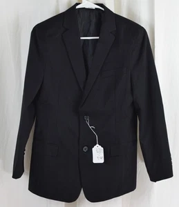 Calvin Klein Boys' 2-Piece Formal Suit Set Black Size Reg 18 - Picture 1 of 3