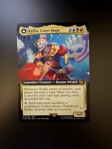 MTG Final Fantasy English Kefka, Court Mage Extended Art 0496 Non-Foil - Picture 1 of 2