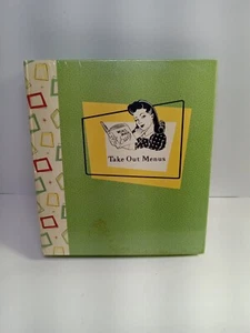 C.R. Gibson Take Out Menu Organizer Notebook (3-Ring Binder) - Picture 1 of 5