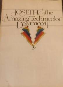 1980 Joseph and the Amazing Technicolor Dreamcoat Programma Autografato dal Cas - Foto 1 di 2