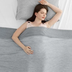 Lightweight Breathable Summer Cooling Blankets Sweat-free for Sleeping Bedroom - Picture 1 of 9