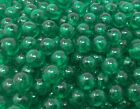 500 pcs Transparent Green Bubble Beads Plastic Craft Pearls 12mm Round Smooth