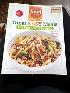 Food Network Magazine Great Easy Meals: 250 Fun & Fast Recipes , Food Network Ma - Picture 1 of 6