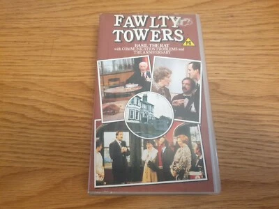 FAWLTY TOWERS - BASIL THE RAT (CLASSIC TV COMEDY ON VHS VIDEO) - Image 1 of 4