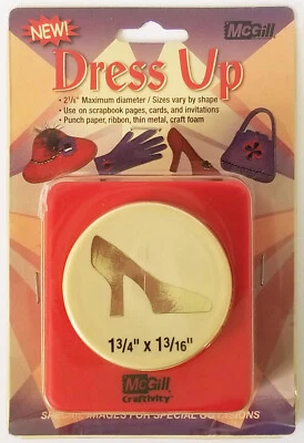 McGill Craftivity наряд вверх 1 3/4 «x 1 3/16» обуви бумаги перфоратор QPF-SHO - Изображение 1 из 2