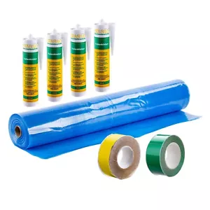 Dampfbremse Dampfsperre Dampfbremsfolie Dampfsperrfolie Dach Klebeband 100 m² - Bild 1 von 1
