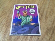 1987 ALF TRADING CARD  NEW YORK    # 32