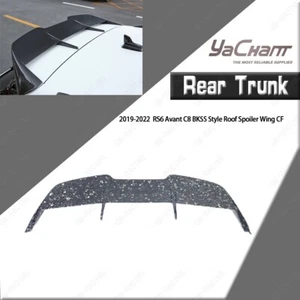 Forge Carbon BKSS Style Roof Spoiler For 2019-2022 A*D RS6 Avant C8 - Picture 1 of 24