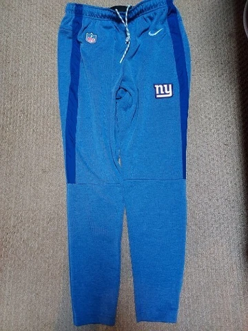 Nike NFL NY Giants Mens Official OnField Apparel Sweatpants Medium Dri Fit Cover