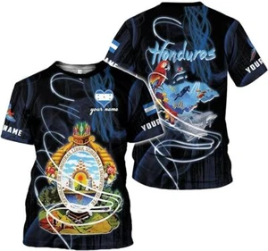 Personalized Honduras Shirt 3D Camisas De Honduras Honduras Shirts Men Women Hon - Picture 1 of 2