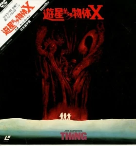 THE THING - Japanese original Vintage First sale LASER DISC - Imagen 1 de 10