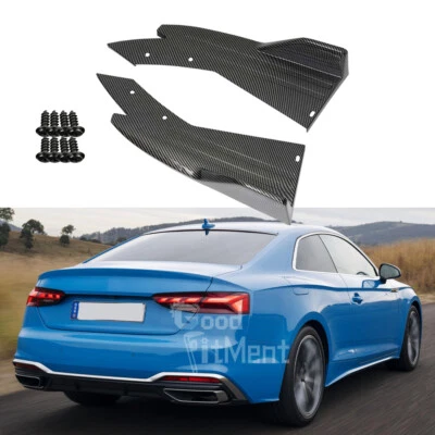 Kohlefaser Heckdiffusor Heckspoilerlippe Splitter Canard-Schutz Für Audi A5 8T3 - Bild 1 von 4