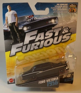 Mattel Fast & Furious Ford Victoria Race Car 1956 Diecast 1-55 scale MOC 4/32 - Picture 1 of 4