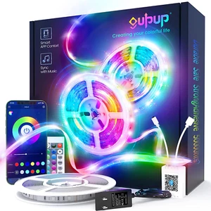 50 FT LED Strip Lights,Bluetooth LED Lighting for Bedroom, Color Changing Light - Picture 1 of 12