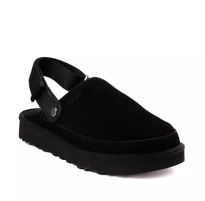 UGG GOLDENCOAST CLOG BLACK Men's Slip On Slingback Mules Size 12 - Picture 1 of 6