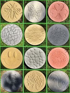 Garden Stepping Stones | Choose Your Own Designs and Colours | Frost Proof