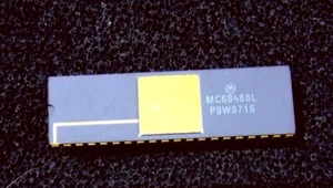 MC68488 MOTOROLA MC68488L Gold Ceramic CerDip 1 MHz GPIB for 6800 µprocessor - Picture 1 of 1
