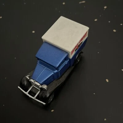 Used Majorette Toy Car Orange Company Ford Model Van Diecast collectors - Image 1 of 4