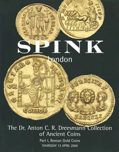 SPINK ANCIENT COINS Roman Byzantine Gold DREESMANN COLLECTION 2 Vols Catalog Set - Imagen 1 de 2