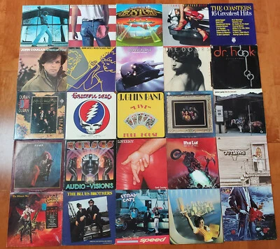 Vintage Vinyl Records mostly 1970s & 1980s from Personal Collection. CLEANED - Image 1 of 2