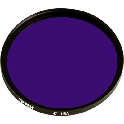 Tiffen #47 Blue Filter (49mm) 4947-NEW-FAST SHIPPING - Image 1 of 2