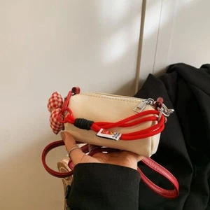 Große Kapazität Handtaschen Bogen Lippenstift-Taschen Mode Umhängetasche - Picture 1 of 16