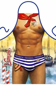 Venedig Gondolier Küchenschürze, Made in Italy - Bild 1 von 2