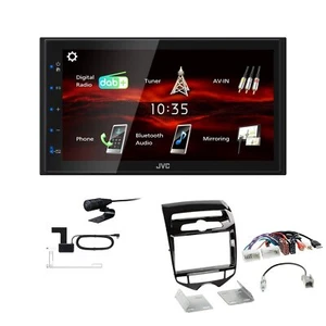 JVC Bluetooth 2DIN DAB+ Autoradio für Hyundai IX20 automatische Klima - Bild 1 von 5