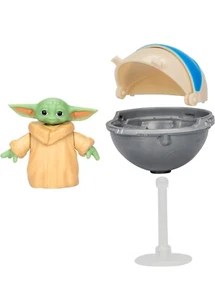 Figura de acción Hasbro Star Wars Epic Hero Collection Grogu & Hover Pram - Imagen 1 de 5
