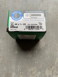 HILLMAN 10-32X1-1/2 PHIL CABEZA PLANA M/S (AA6113-200) - Imagen 1 de 1