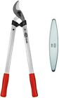 Felco 211-60 Aluminum Bypass Lopper with Sharpening Tool (Bundle, 2 Items)