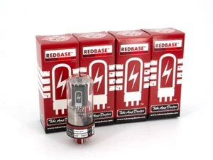TAD 6V6GT-STR 6V6GT REDBASE PREMIUM MATCHED QUAD RT834 VACUUM TUBES - Picture 1 of 1