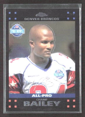 Champ Bailey 2007 Topps Chrome #TC101 Denver Broncos - Image 1 of 2