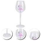 Party Wine Glass Clear Glasses Drinking Cups Bride Red