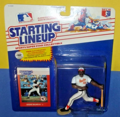 Eddie Murray 1988 Baltimore Orioles suela de novato alineación inicial 500 jonrones patio Foto 1 de 3