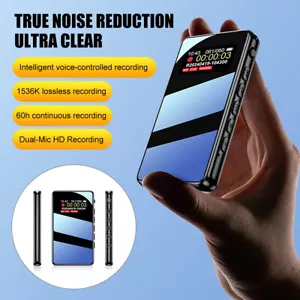 1536kbps Digital Voice Recorder Voice Activated Recording Device Audio Recorder - Picture 1 of 13
