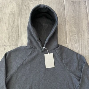 EVERLANE Track Hoodie Pullover Herren Small Organic Cotton Grau Pulli NEU - Bild 1 von 9