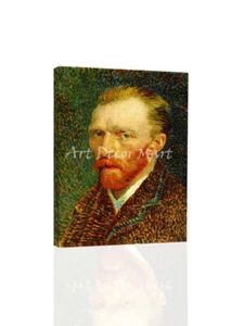 Self Portrait- Vincent Van Gogh CANVAS ART PRINT - Picture 1 of 2