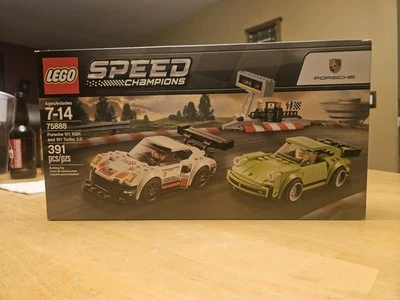 LEGO 75888 Porsche 911 RSR and 911 Turbo 3.0 Speed Champions BRAND NEW - Image 1 of 4