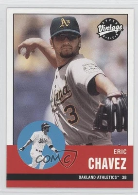 2001 Upper Deck Vintage Eric Chavez #17 - Image 1 of 2