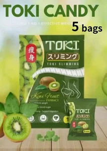 TOKI Candy Detox Weight Loss Diet Food supplement 15 pieces 5 bag Free Shipping - Picture 1 of 4