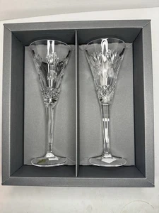 WATERFORD Cristal EL MILENIO TOSTADO FLAUTAS PROSPERIDAD Caja con Etiquetas - Imagen 1 de 20